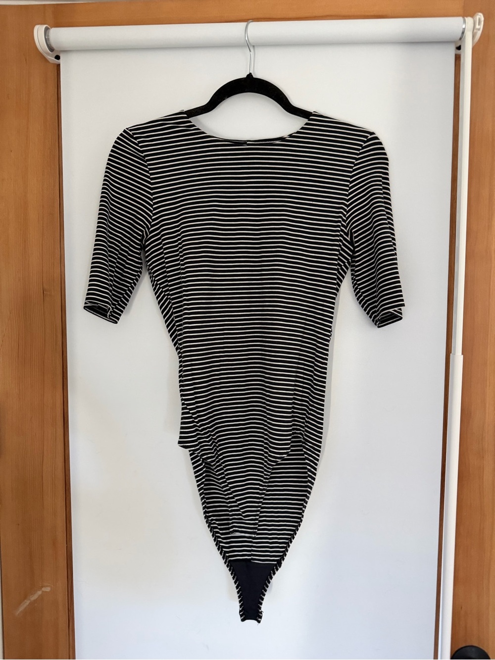 Everlane navy & White Stripe Women's Bodysuit - Classic Fit